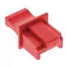InLine Dust Cover dla gniazda RJ45, czerwony, 100 szt.