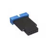 Adapter wewnętrzny InLine USB 2.0 na 3.0, złącze główne USB 2.0 na wtyk pinowy USB 3.0