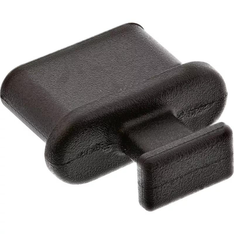 Osłona przeciwkurzowa do gniazda USB-C InLine 59948M czarna 50 szt.