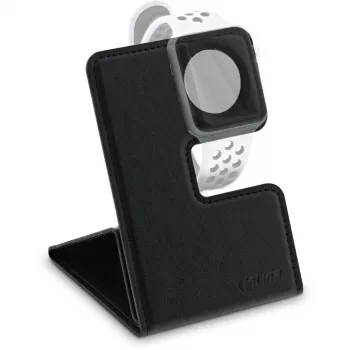 Składany, pasywny uchwyt InLine do Apple Watch, czarny, do biurka/półki