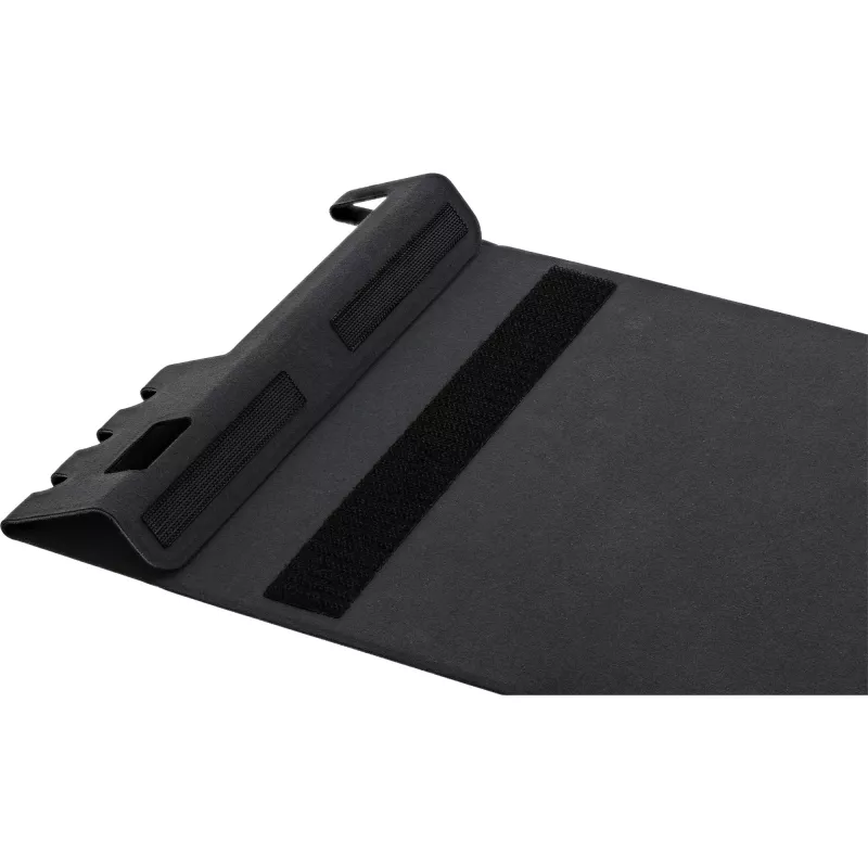 Podkładka pod mysz InLine 55261 — wielofunkcyjna podkładka gumowa z uchwytem na smartfon i długopisy, 250×? mm, czarna