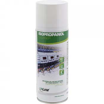 InLine Isopropanol, uniwersalny, łagodny środek czyszczący o czystości > 99,9%, 400 ml