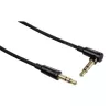 Hama 3,5 mm, 0,75 m kabel audio 3,5 mm czarny