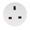 Hama 00121991 adapter wtyczki zasilania Typ F Typ G (UK) Biały