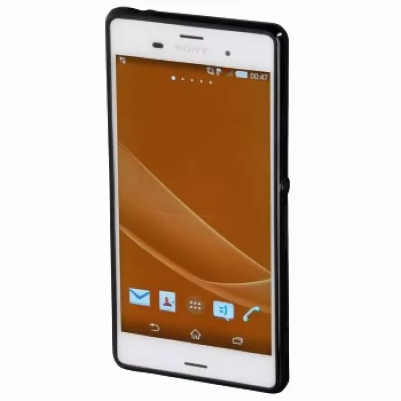 Hama Crystal etui na telefon komórkowy Cover Czarny