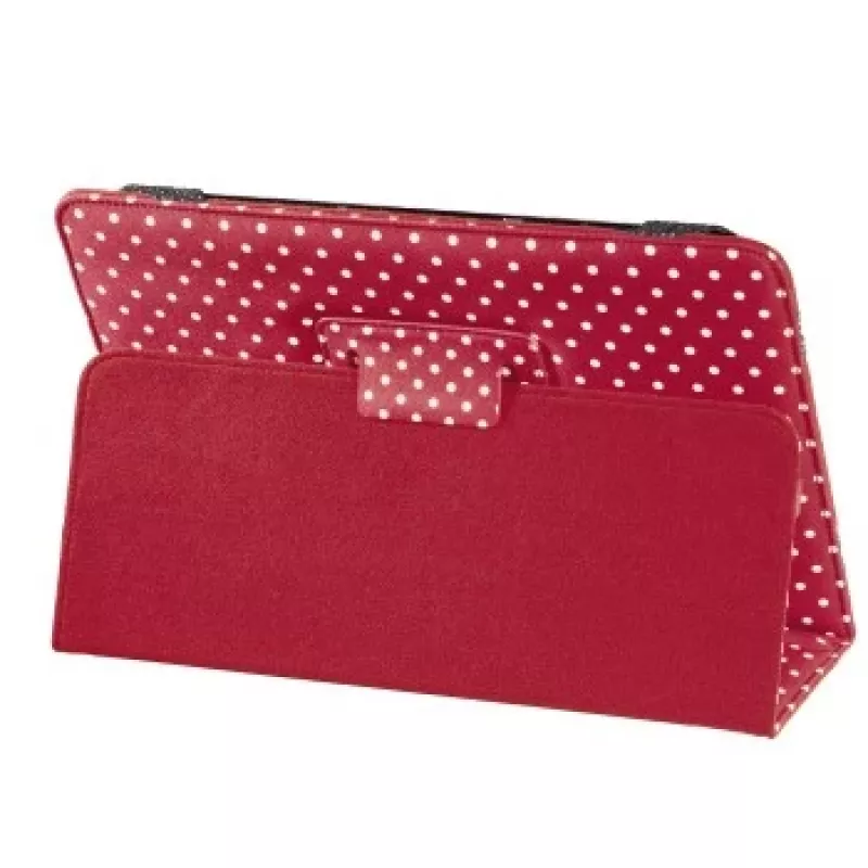 Hama Polka Dot 20.3 cm (8 cali) etui Folio Czerwony