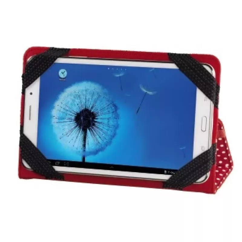 Hama Polka Dot 20.3 cm (8 cali) etui Folio Czerwony