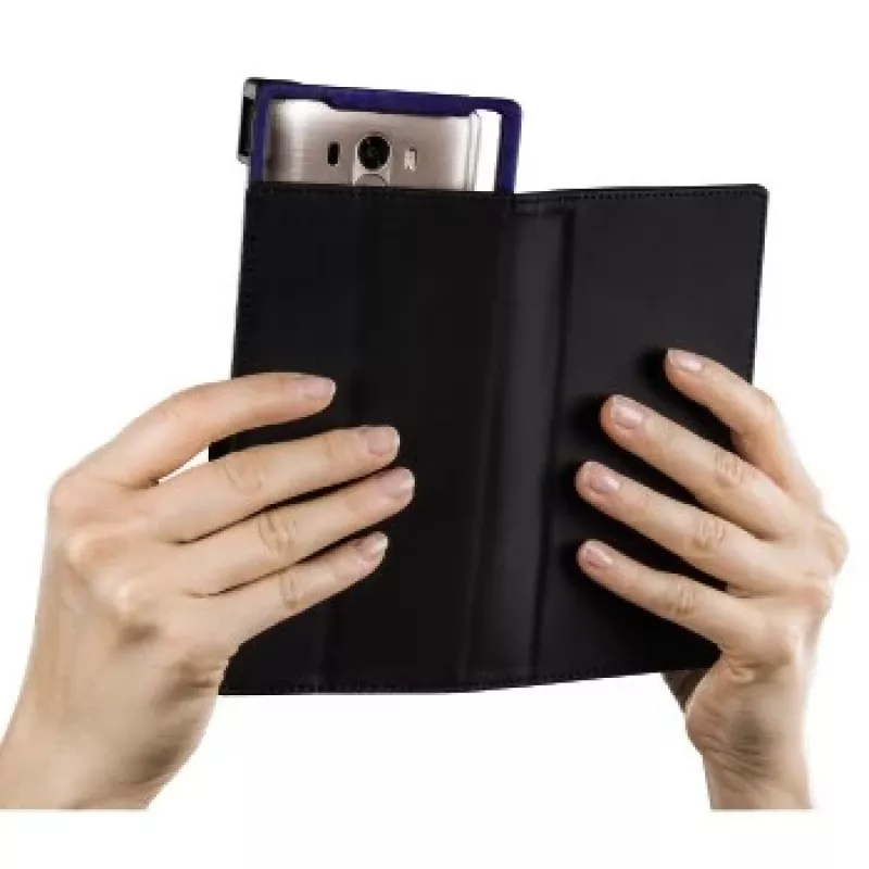 Etui Hama Move do telefonu komórkowego, 14,7 cm (5,8 cala), typu folio, czarne