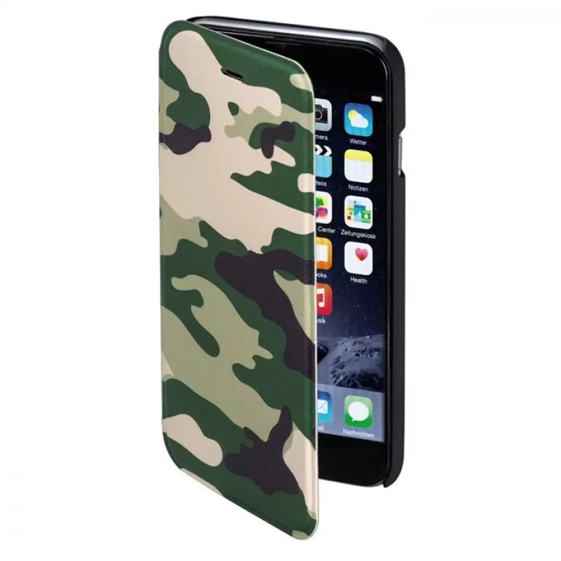 Etui Hama Camouflage do telefonu komórkowego 11,9 cm (4,7 cala) Folio Wielokolorowe