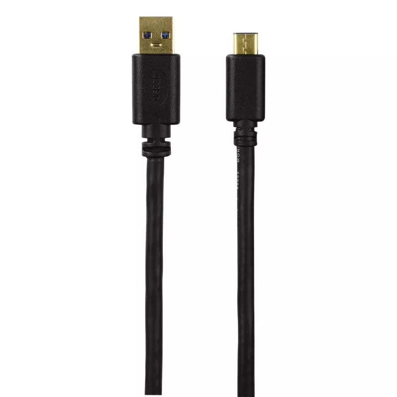 Hama USB-C/USB A, 1,8 m Kabel USB USB 3.2 Gen 2 (3.1 Gen 2) USB C Czarny