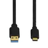 Hama USB-C/USB A, 1,8 m Kabel USB USB 3.2 Gen 2 (3.1 Gen 2) USB C Czarny