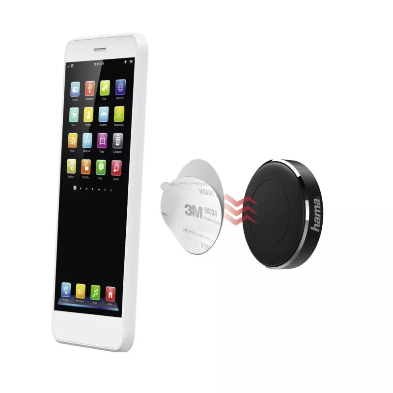 Hama 00183283 uchwyt Uchwyt pasywny Telefon komórkowy/Smartfon Czarny
