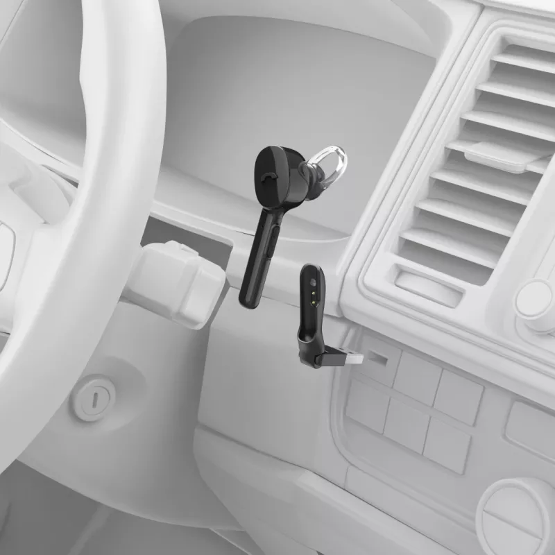 Hama MyVoice1300 Zestaw słuchawkowy Bezprzewodowy Douszny Samochodowy Bluetooth Czarny
