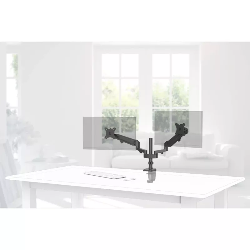 Hama 00118498 uchwyt / podstawa do monitora 81,3 cm (32 cale) Biurko Czarny