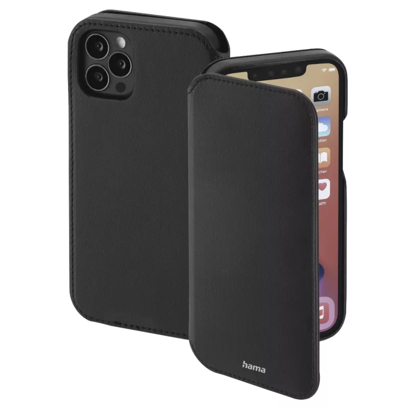 Hama 00196979 etui na telefon komórkowy 15,5 cm (6.1 cala) Folio Czarny