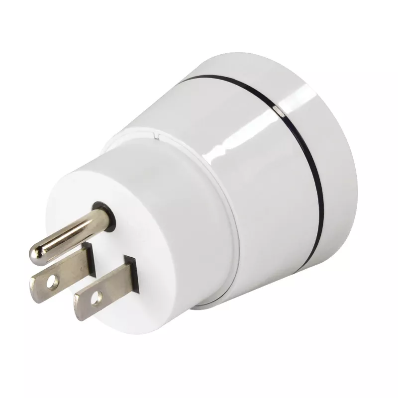 Hama 00223432 przejściówka wtyczkowa Typ B Typ C (Europlug)+Typ F Biały