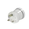 Hama 00223433 przejściówka wtyczka Typ G (UK) Typ C (Europlug)+Typ F Biały