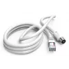Kabel koncentryczny Hama 00205032 2,5 m RJ-45 biały
