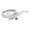 Kabel koncentryczny Hama 00205032 2,5 m RJ-45 biały