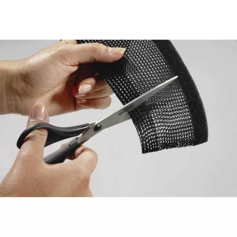 Hama 00220995 organizer kabli Uniwersalna osłona na kable Czarny 1 szt.