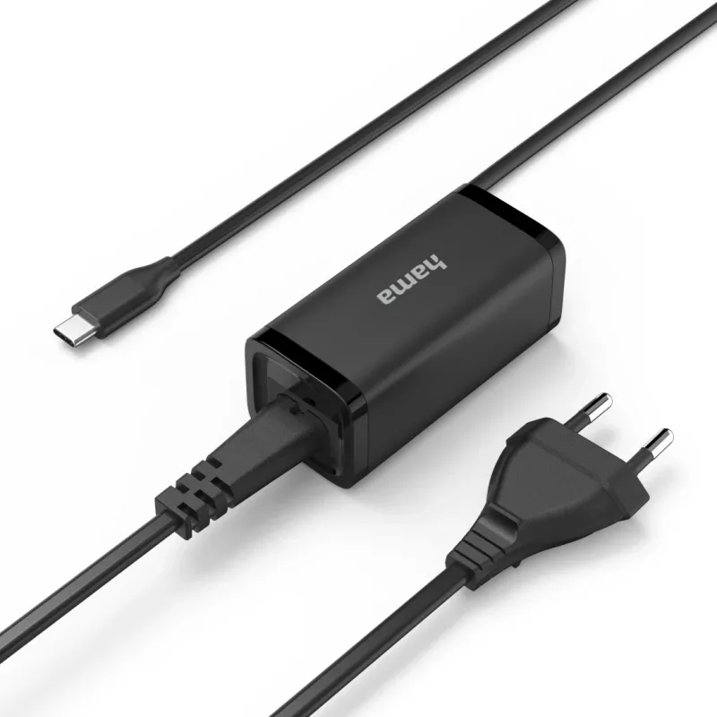 Hama 00200022 zasilacz Wewnętrzny/zewnętrzny 45 W Czarny