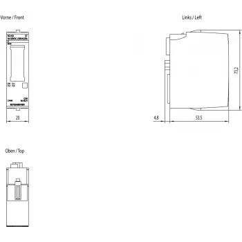 Siemens 6ES7132-6HD01-0BB1 zasilacz Wewnętrzny Wielokolorowy