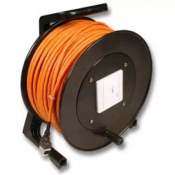 Techly 50m Cat6A S/FTP RJ-45 kabel sieciowy Pomarańczowy S/FTP (S-STP)