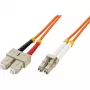 Techly SC/LC Multimode 50/125 OM2 kabel światłowodowy 5m ILWL D5-SCLC-050