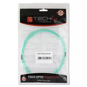 Kabel światłowodowy Techly ST/LC Multimode 50/125 OM3 3m ILWL D5-STLC-030/OM3