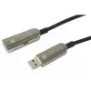 Techly ICOC U3AMF-HY-020 kabel USB USB 3.2 Gen 1 (3.1 Gen 1) 20 m USB A Czarny