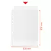 Esselte Recycle Pocket A4, 210 x 297 mm (A4), Transparentna, Polipropylen (PP), Pionowa, Góra, 0,07 mm