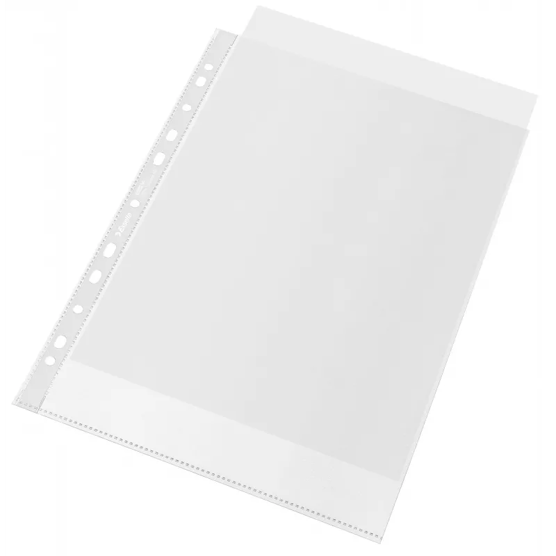 Esselte Recycle Pocket A4, 210 x 297 mm (A4), Transparentna, Polipropylen (PP), Pionowa, Góra, 0,07 mm