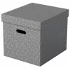 Esselte Home Storage Box Cube, zestaw 3 szt., karton, szary, 320 mm, 315 mm, 365 mm, 850 g