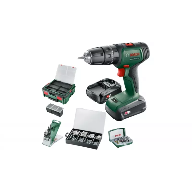 Bosch UniversalImpact 18V 1450 obr./min beznarzędziowa 1,3 kg zielony