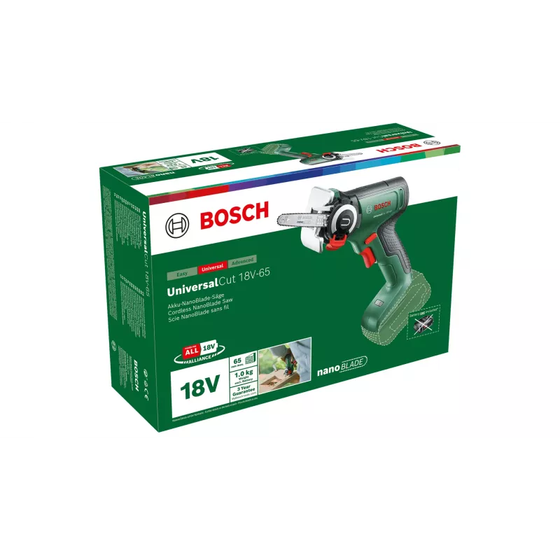 Bosch UniversalCut 18V-65 wyrzynarka akumulatorowa 8000 spm 1 kg