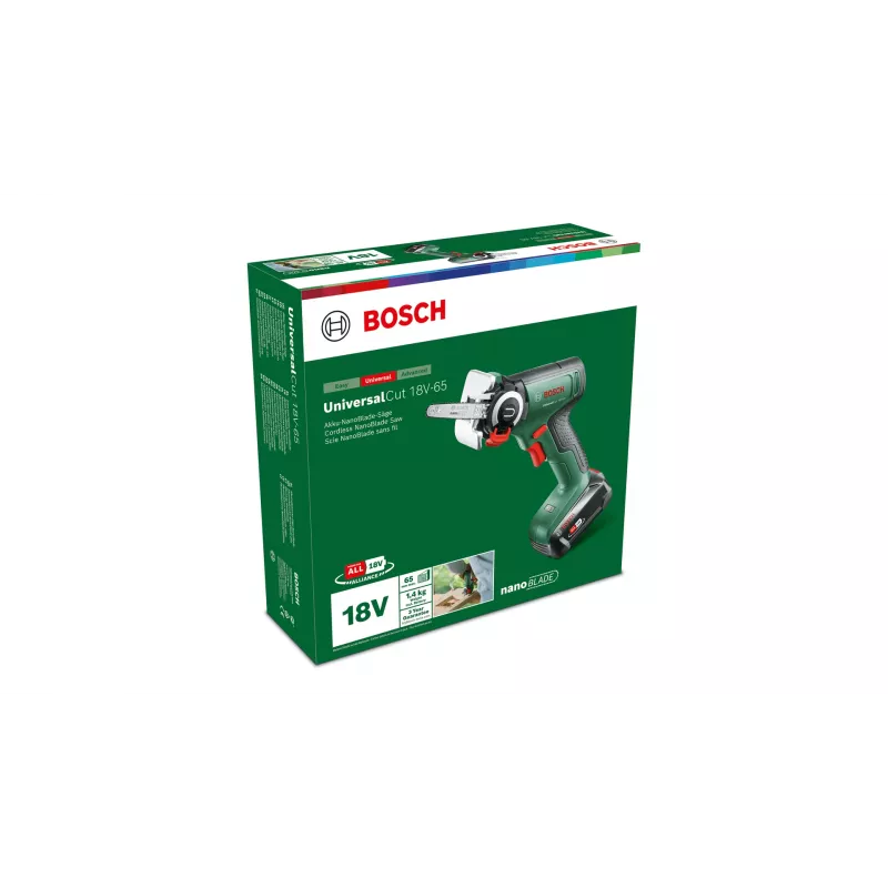 Bosch UniversalCut 18V-65 wyrzynarka akumulatorowa 8000 suwów/min 1 kg