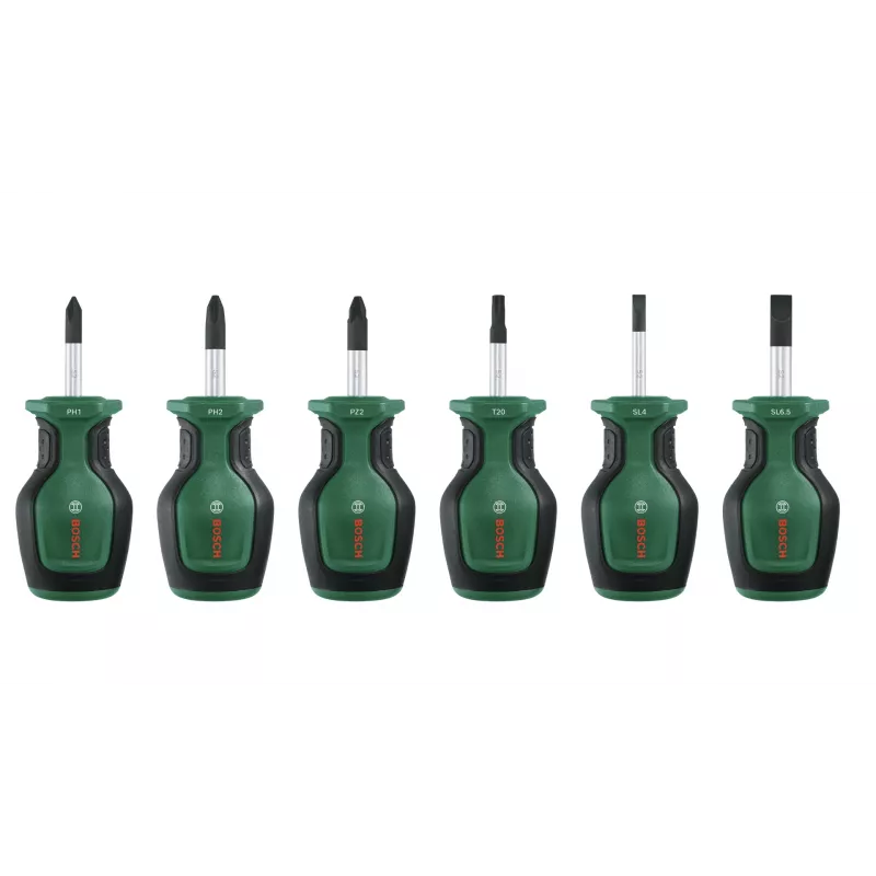 Bosch 1 600 A03 2UJ Zestaw wkrętaków płaskich