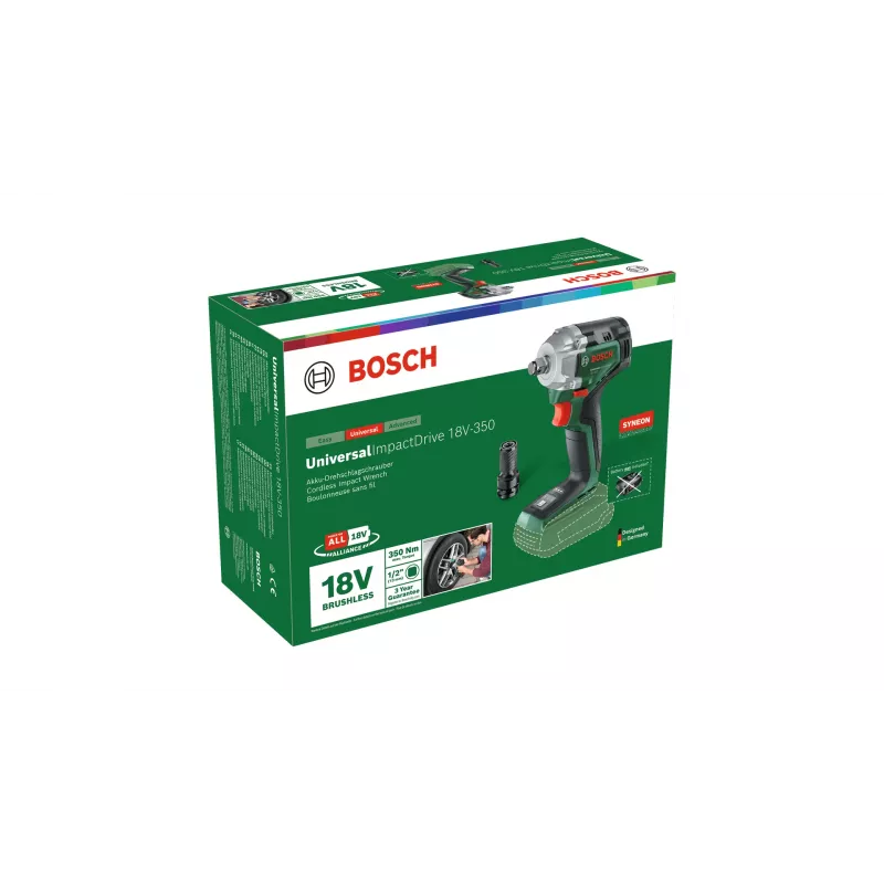 Bosch ImpactDrive 18V-350 2300 RPM Czarny, Zielony