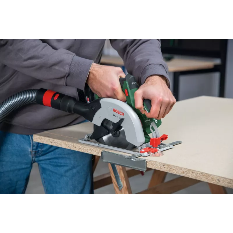 Bosch EasyCirc 18V-48 (gołe narzędzie, karton), Drewno, Zielony, 25 cm, 4200 obr./min, 9 cm, 2 cm