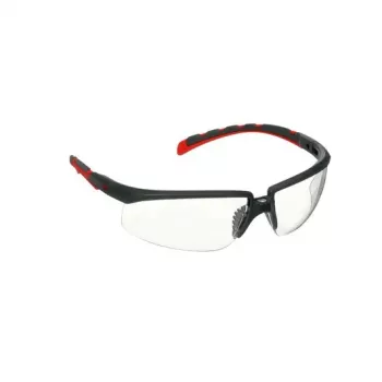 3M S2001SGAF-RED okulary ochronne Okulary ochronne z tworzywa sztucznego Szary, Czerwony