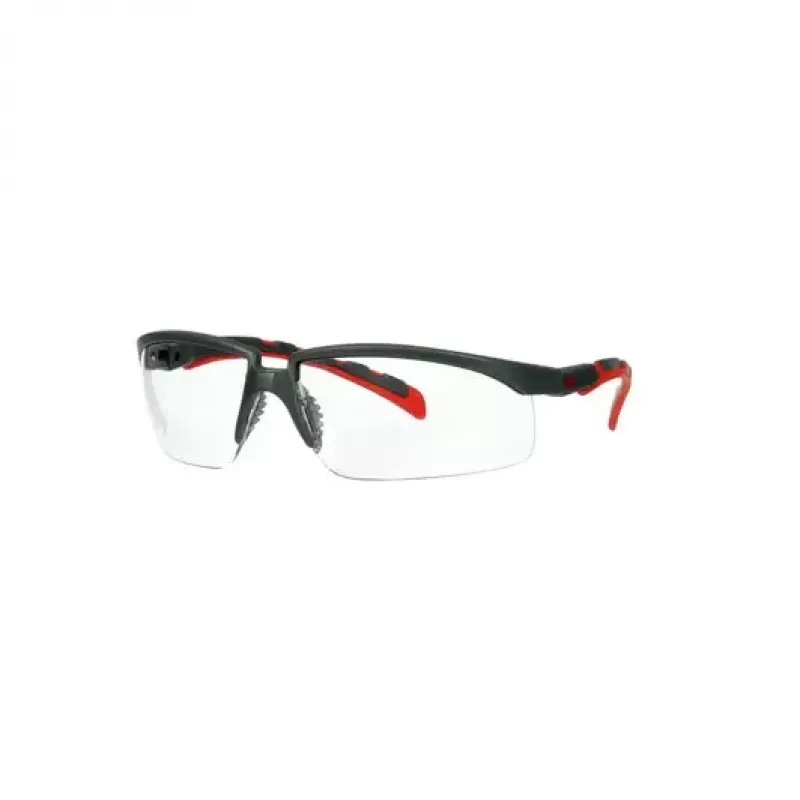 3M S2001SGAF-RED okulary ochronne Okulary ochronne z tworzywa sztucznego Szary, Czerwony