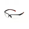 3M S2001SGAF-RED okulary ochronne Okulary ochronne z tworzywa sztucznego Szary, Czerwony
