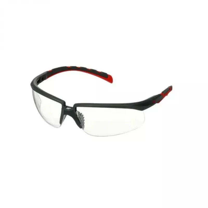 3M S2001SGAF-RED okulary ochronne Okulary ochronne z tworzywa sztucznego Szary, Czerwony