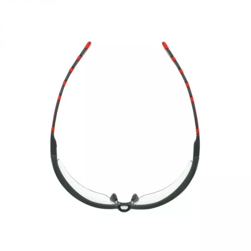3M S2001SGAF-RED okulary ochronne Okulary ochronne z tworzywa sztucznego Szary, Czerwony