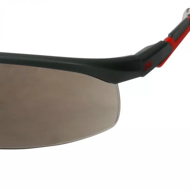 3M S2002SGAF-RED okulary ochronne Okulary ochronne z tworzywa sztucznego szare, czerwone