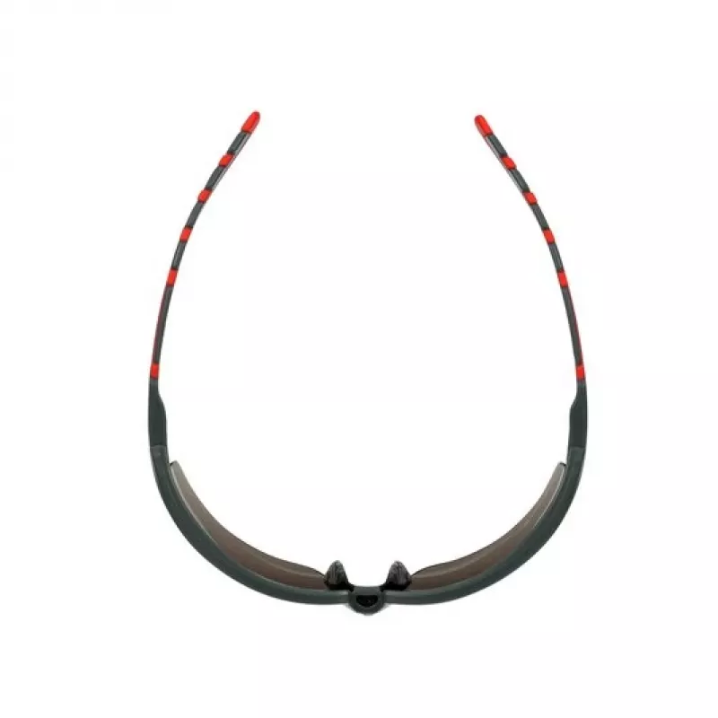 3M S2002SGAF-RED okulary ochronne Okulary ochronne z tworzywa sztucznego szare, czerwone