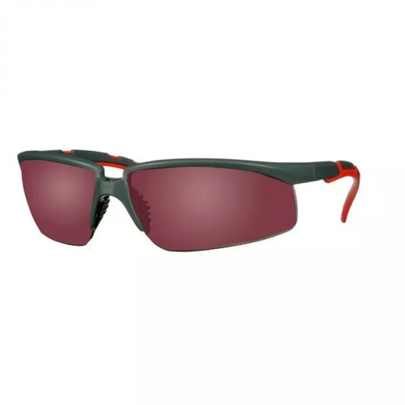 3M S2024AS-RED okulary ochronne Okulary ochronne Plastik Szary, Czerwony