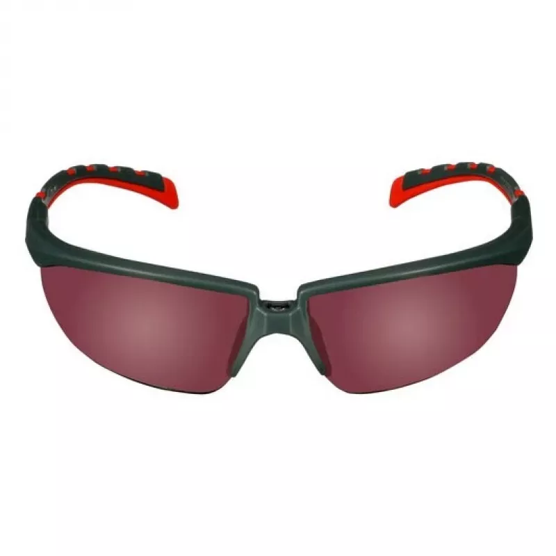 3M S2024AS-RED okulary ochronne Okulary ochronne Plastik Szary, Czerwony