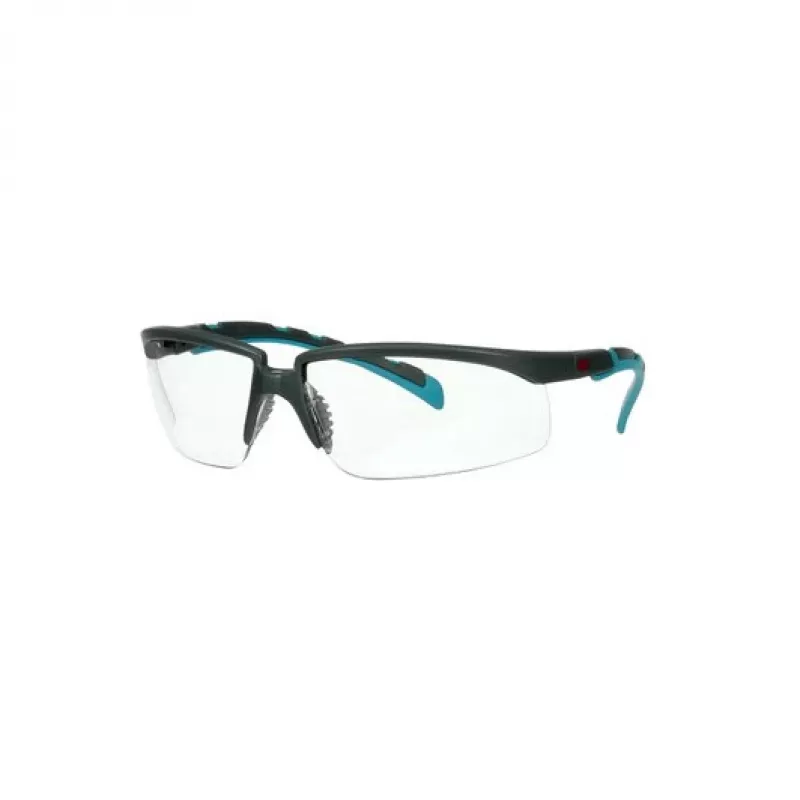 3M S2001SGAF-BGR ochronne okulary Okulary ochronne Plastikowy Niebieski, Szary