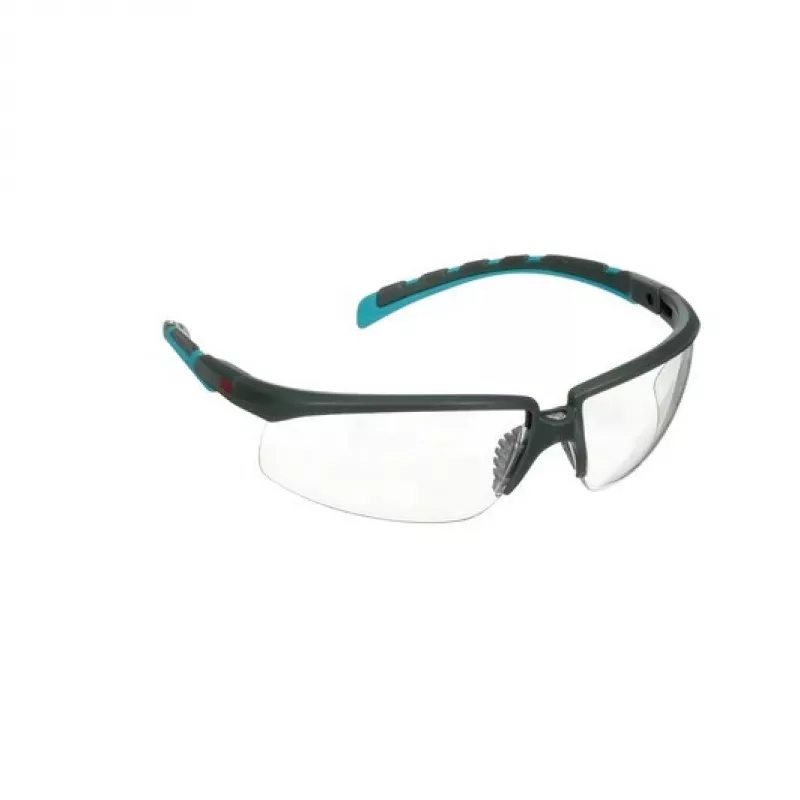 3M S2001SGAF-BGR ochronne okulary Okulary ochronne Plastikowy Niebieski, Szary